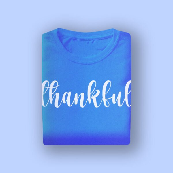 Printed Light Blue Tshirt